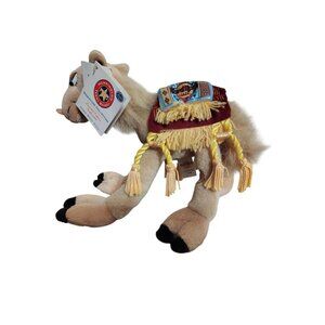 Hard Rock Cafe Dubai Camel Plush Stuffed Animal Toy, Tags, w/ Saddle Herrington